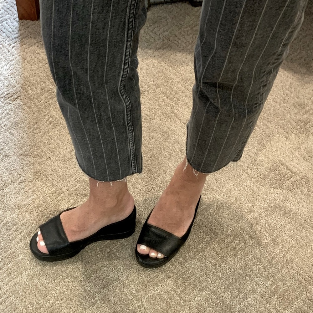 French connection slide sandals